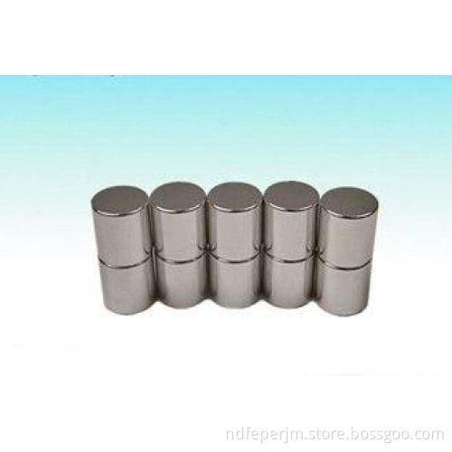 0.5mm / 1mm Sintered cylinder NdFeB Rare Earth Magnet For M